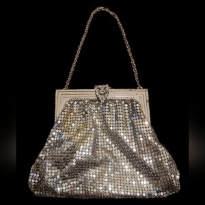 VTG Whiting & Davis Metal Mesh Wrist Purse